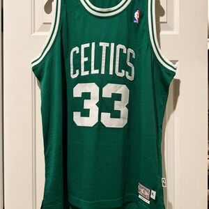 adidas Green Celtics Jersey with White Accents